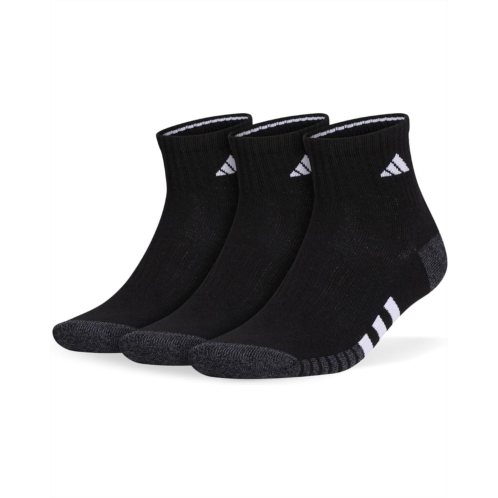 Mens adidas Cushioned 30 3-Pack Quarter Socks
