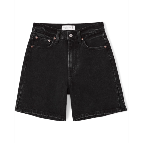 Womens Abercrombie & Fitch Classic 7 Inch Dad Short