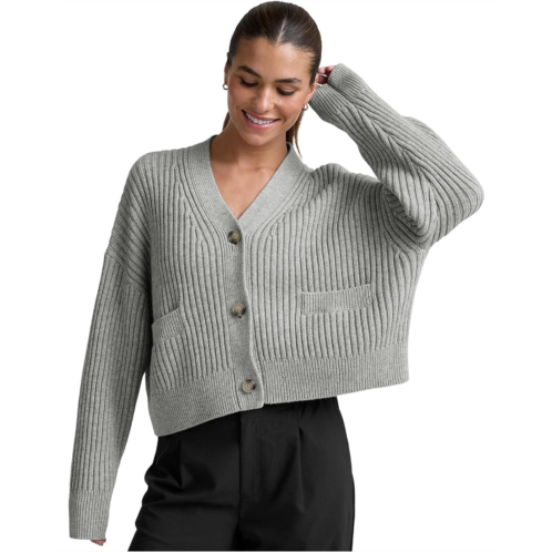 Womens Beyond Yoga Soft Wool Blend Cardigan