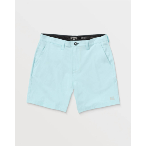 Billabong mens crossfire 17 submersible shorts in dusty blue