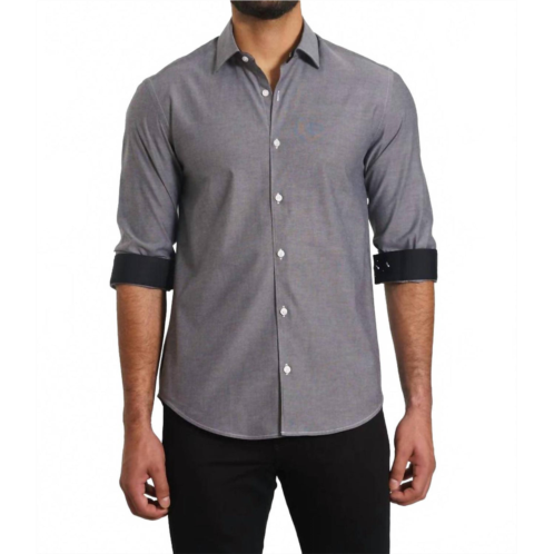 JARED LANG long sleeve shirt in grey