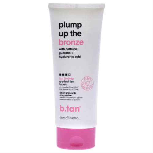 B.Tan plump up the bronze gradual tan lotion - tan to deep by for unisex - 8 oz bronzer