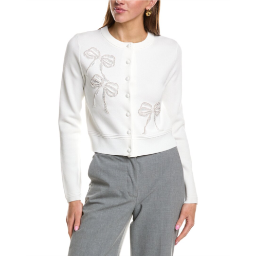 English Factory bow detail cardigan