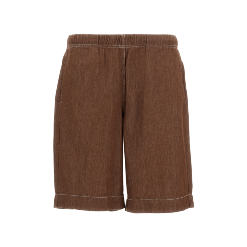 PAUL SMITH relaxed fit cotton bermuda shorts