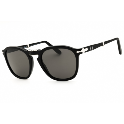 Persol Mens Black Round Sunglasses