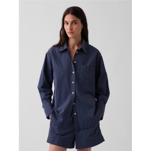 Gap Organic Cotton Poplin Big Shirt
