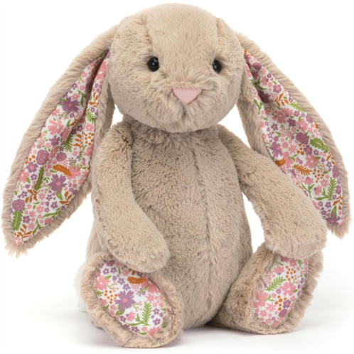 Jellycat Blossom Beige Bunny Petal Stuffed Animal Medium