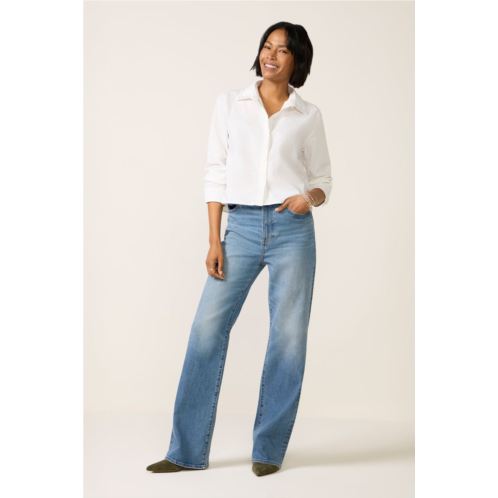 PISTOLA womens evie high rise slim bootcut jean