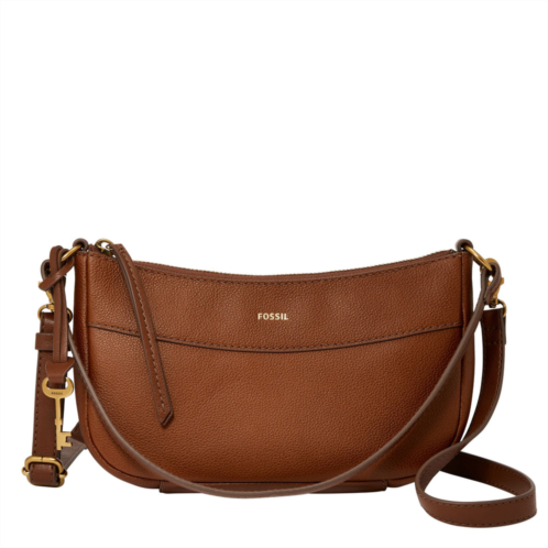 Fossil womens skylar leather small crossbody