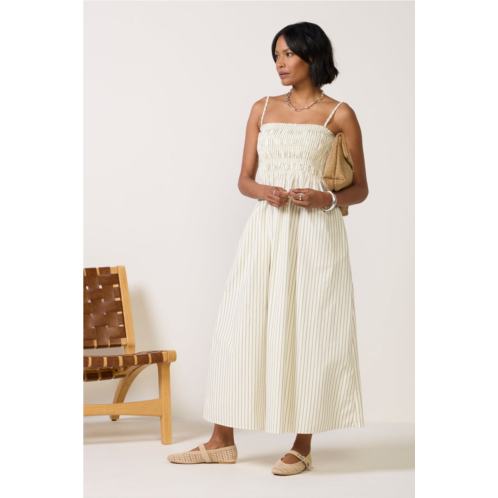 PISTOLA womens bianca smocked dress