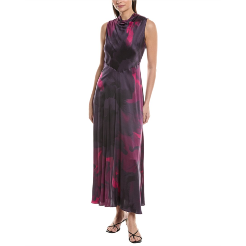 Hugo Boss davelvana silk maxi dress