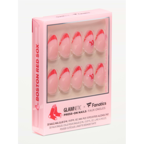 OldNavy Glamnetic x Fanatics Boston Red Sox Press-On Nail Kit