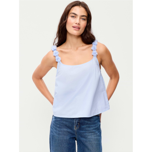 OldNavy Rosette-Strap Tank Top