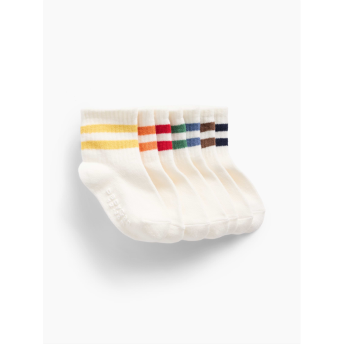 babyGap Varsity Crew Socks (7-Pack)