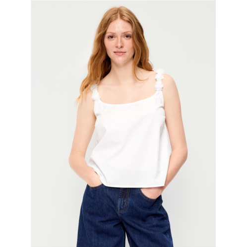 OldNavy Rosette-Strap Tank Top