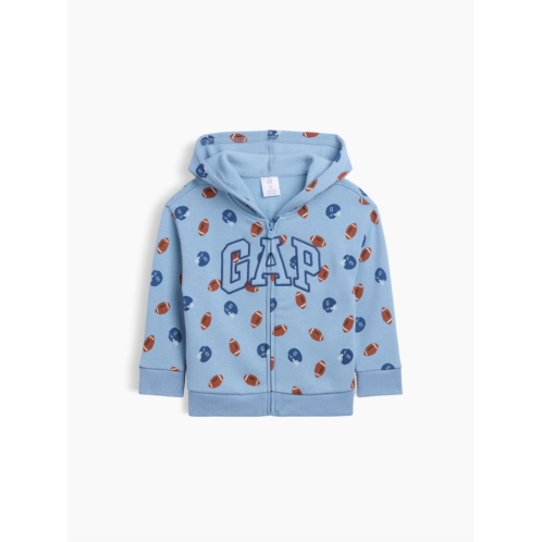babyGap Relaxed Logo Zip Hoodie