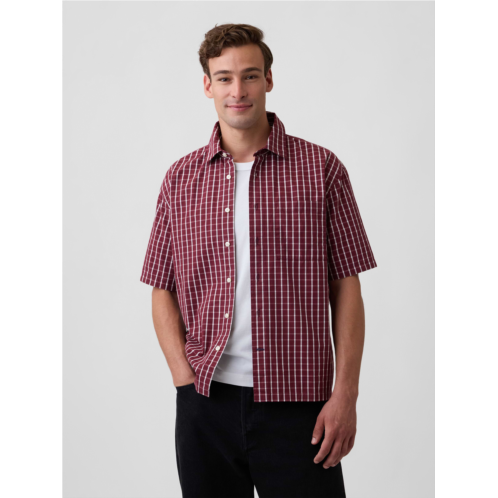 Gap Poplin Shirt in Boxy Fit