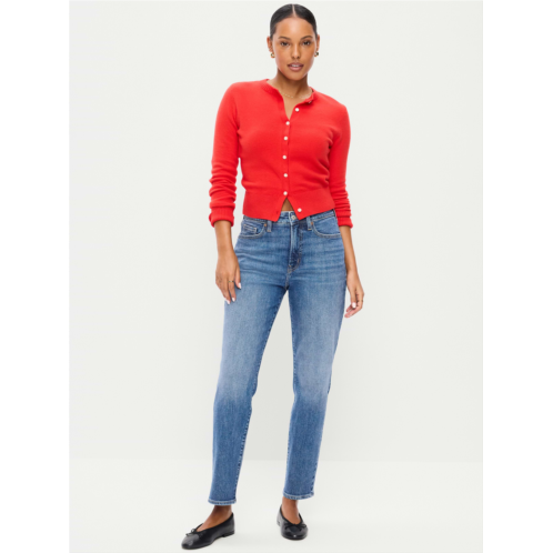 OldNavy Curvy High-Waisted OG Straight Ankle Jeans