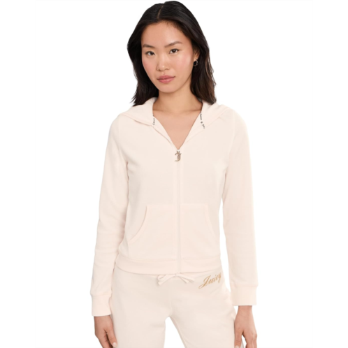 Juicy Couture Heritage Track Jacket With Contrast Rib