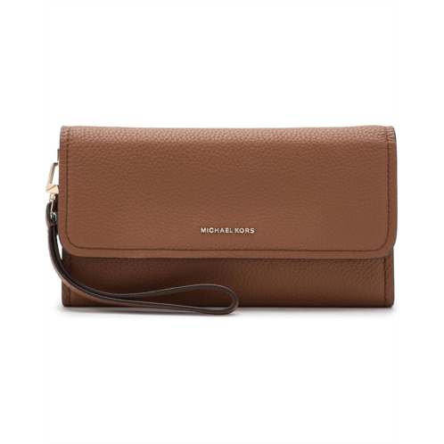 Michael Michael Kors Jet Set Medium Flap Double Zip Wristlet