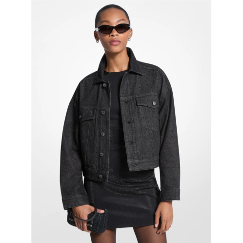 Michael Kors studded denim jacket