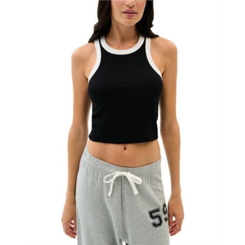Splits59 kiki rib crop tank top