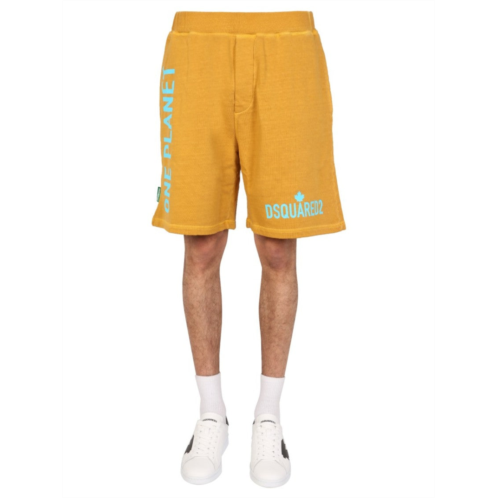 Dsquared2 one life one planet bermuda shorts