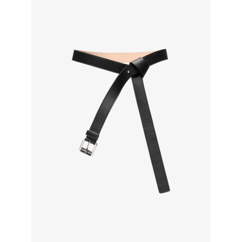 Michael Kors kasia leather wrap belt