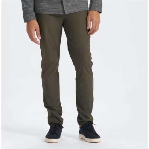 Vuori meta athletic slim 32 pants in dark oregano