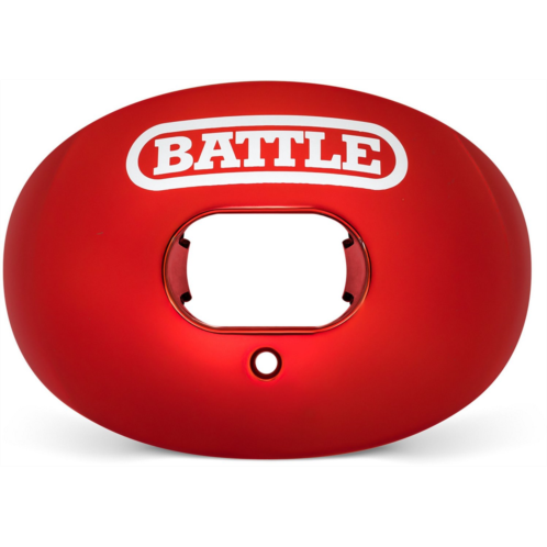 Battle Adults Chrome Oxygen Football Mouth Guard Blue