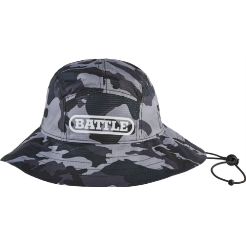 Battle Mens Coaches Field Bucket Hat Grey