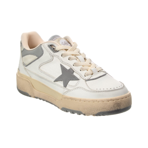 Golden Goose forty2 leather canvas & rubber sneaker