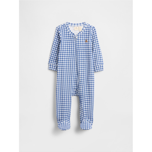 Gap Baby Print Two-Way Zip One-Piece