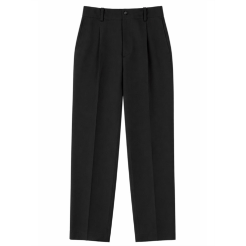 GOLDEN GOOSE high waist front pleats virgin wool trousers pants