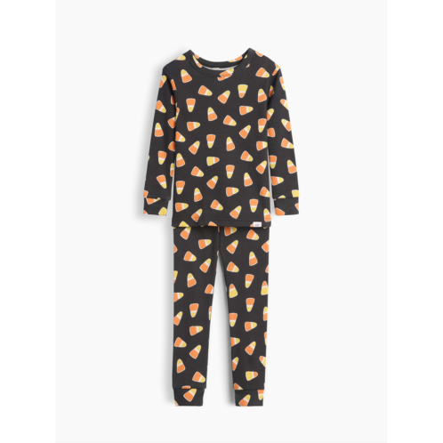 Gap Baby & Toddler Organic Brushed Cotton Candy Corn PJ Set