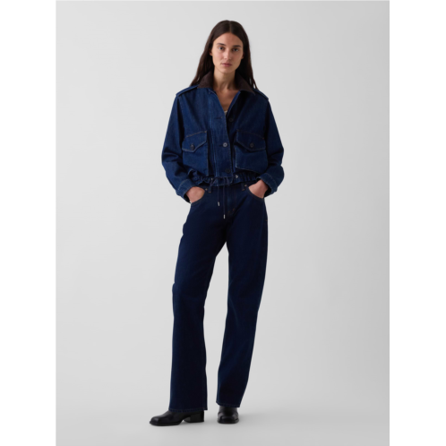 Gap Mid Rise Straight Taper Jeans