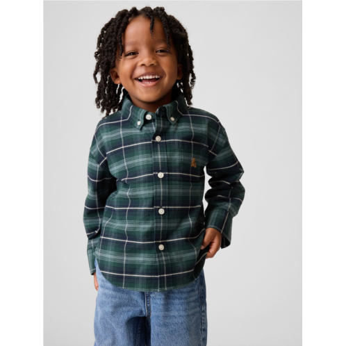 Gap Baby & Toddler Print Oxford Big Shirt