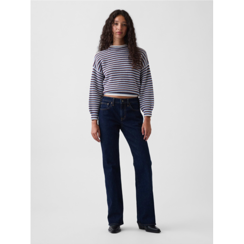 Gap Mid Rise Relaxed Flare Jeans