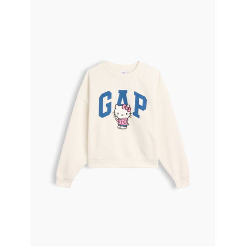 Gap Oversized Wedge Crewneck Sweatshirt