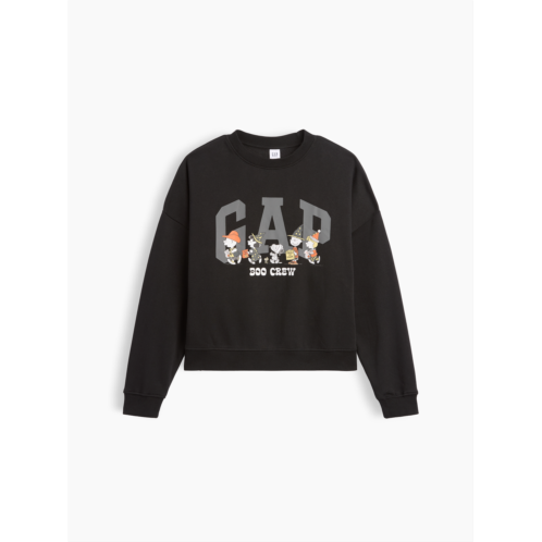 Gap Oversized Wedge Crewneck Sweatshirt