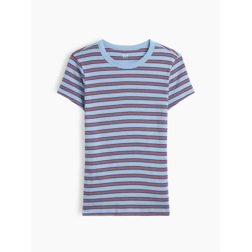 Gap Ribbed Crewneck T-Shirt