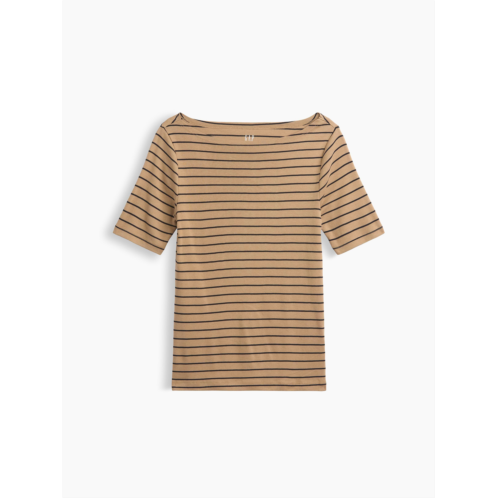 Gap Modern Ribbed Boatneck Top