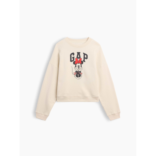 Gap × Disney Minnie Mouse Relaxed Wedge Logo Sweatshirt