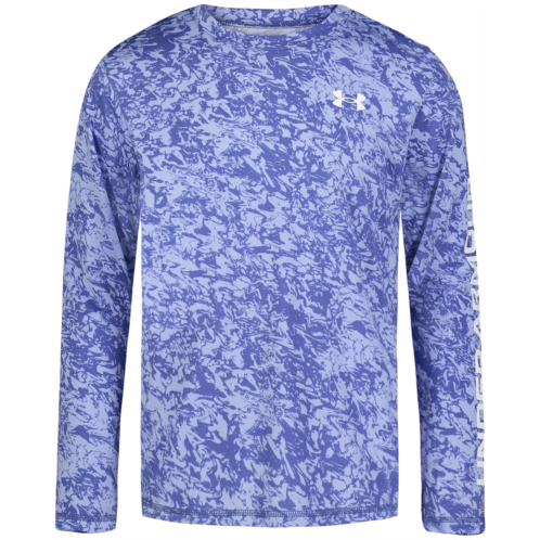 Under Armour Kids Undertow Logo Upf Long Sleeve Shirt (Big Kid)