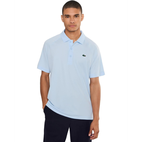 Lacoste Short Sleeve Sport Breathable Run-Resistant Interlock Polo Shirt