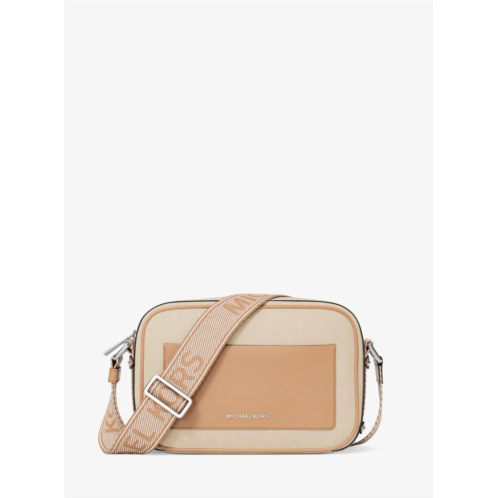 Michael Kors maeve large canvas crossbody bag