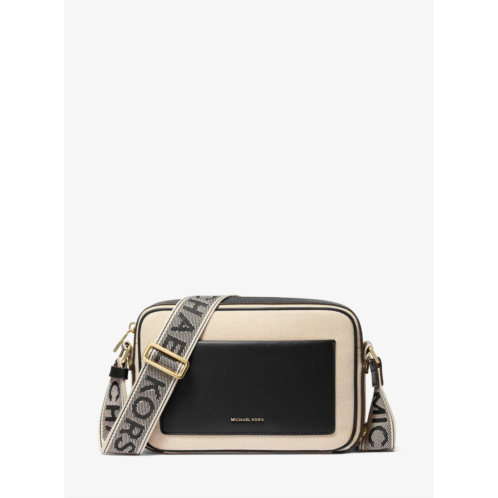 Michael Kors maeve large canvas crossbody bag