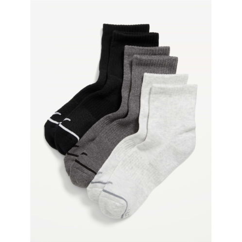 OldNavy 3-Pack Athletic Quarter Crew Socks for Women