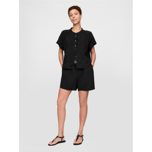 Gap Cotton Gauze Easy Shorts