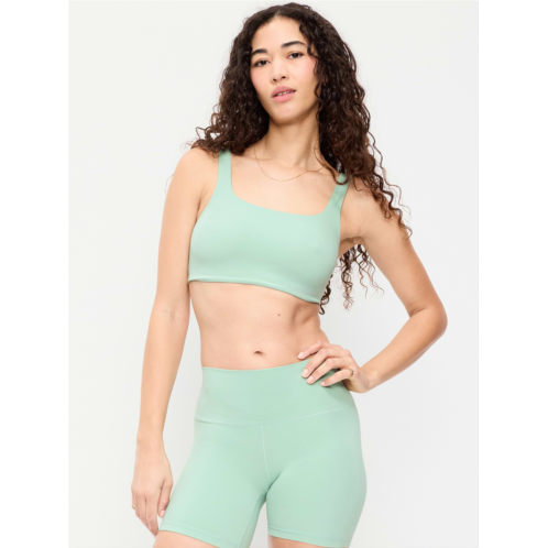 OldNavy Light Support StudioSmooth Square-Neck Sports Bra